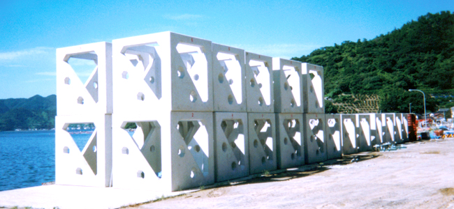 Leasing Concrete Formworks for Round Artificial Fish Reefs