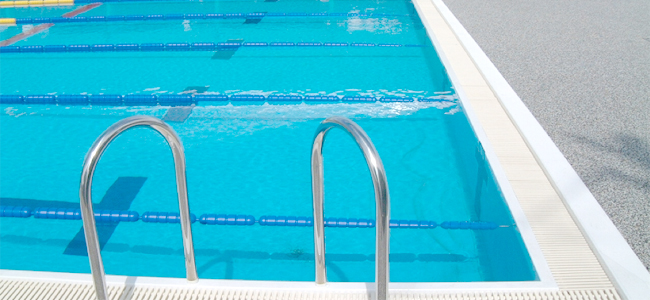 ステンレス塗装プール